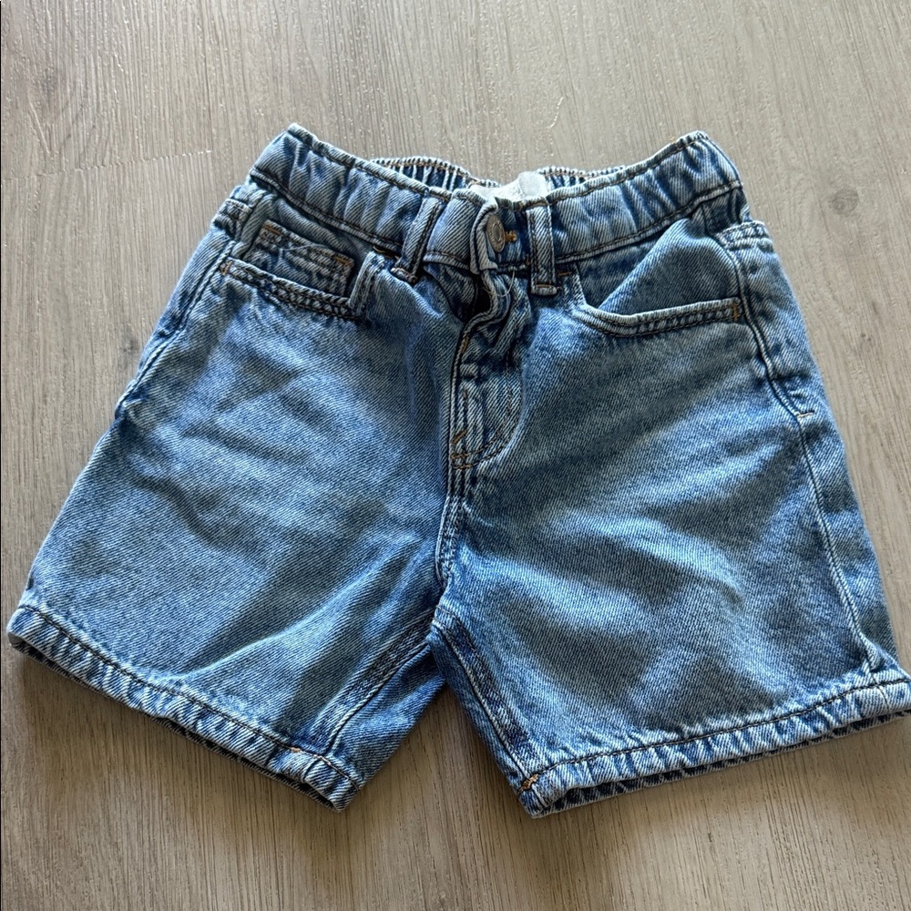 Zara Kids Light Blue Denim Shorts